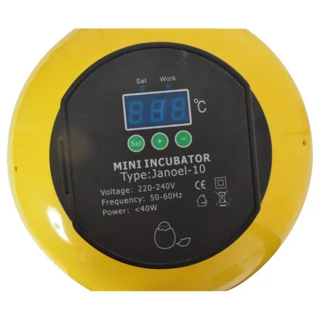 Couveuse manuelle 12 œufs pour débutants