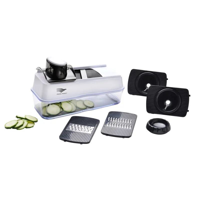 Mandoline 5 lames pour cuisine professionnelle