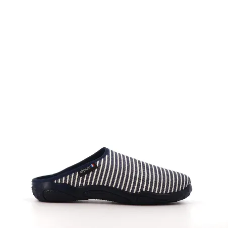 Chaussons mules homme Docean - Bleu marine confort