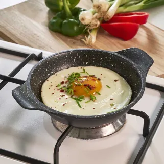 Poêlon à œufs pour cuisson parfaite - 1 portion