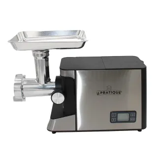 Hachoir électrique 900W - 3 plaques acier et entonnoirs