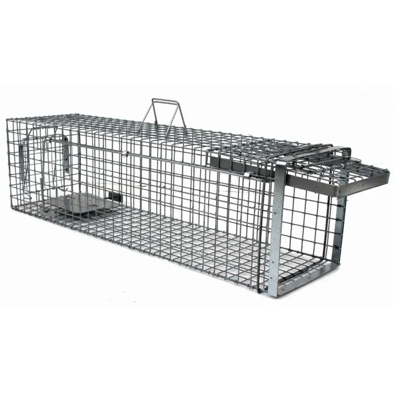 Cage-piège Hardy 3 ressorts 60° 102x34x34cm anti-nuisibles