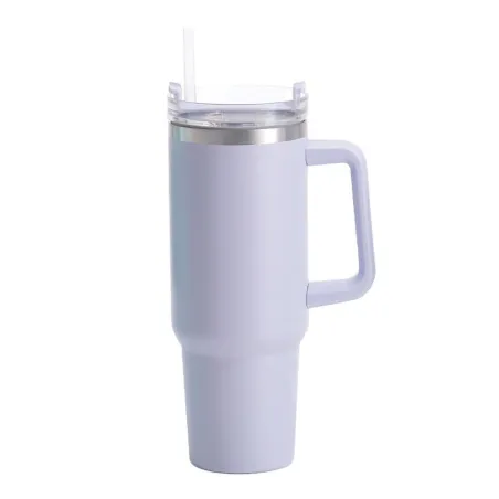 Mug 1,2L avec paille intégré - Grand format pratique