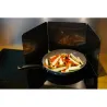 Plaque anti-projection pliable pour élevage et cuisine