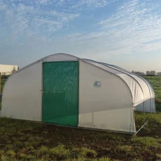 Serre jardin 5m avec aérations - Idéale pour cultures étendues