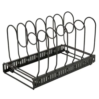 Organisateur de poêles et couvercles pour cuisine