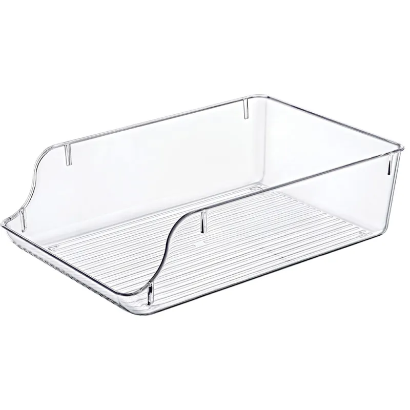 Organiseur frigo transparent 36x23,5x10 cm