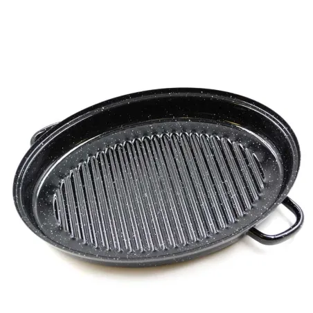 Roaster acier émaillé léger pour cuisson parfaite