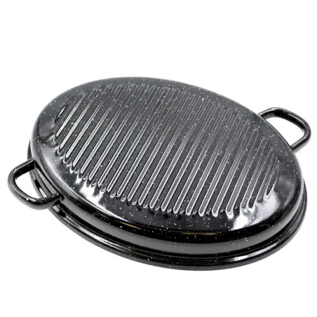 Roaster acier émaillé léger pour cuisson parfaite