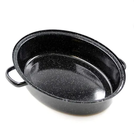 Roaster acier émaillé léger pour cuisson parfaite