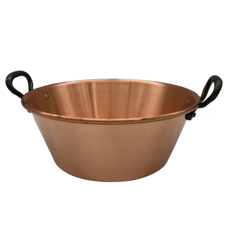 Bassine à confiture en cuivre Ø26 cm - 3,5 L