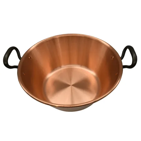 Bassine à confiture en cuivre Ø26 cm - 3,5 L