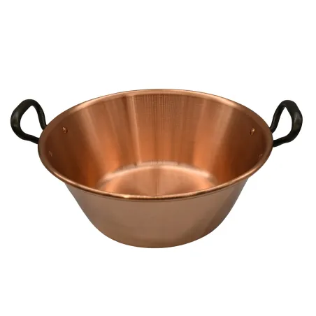 Bassine à confiture en cuivre Ø26 cm - 3,5 L