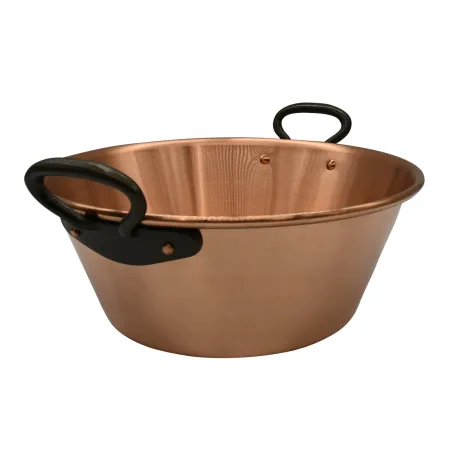 Bassine à confiture en cuivre Ø26 cm - 3,5 L