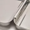Bacs à paner empilables inox 430 - 20,5x15,5x3 cm