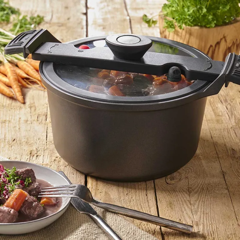 Cuiseur basse pression 24x18 cm pour plats sains