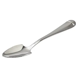 Lot de 2 cuillères à pamplemousse en inox Pradel France