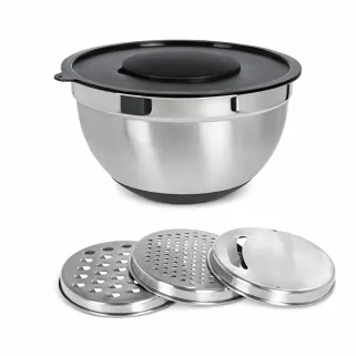 Bol mélangeur 3 râpes 25,5 cm - Cuisine pratique