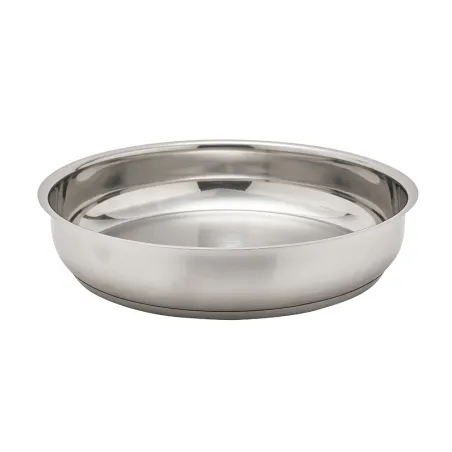 Lot 3 poêles inox 20/24/26 cm pour élevage & jardin