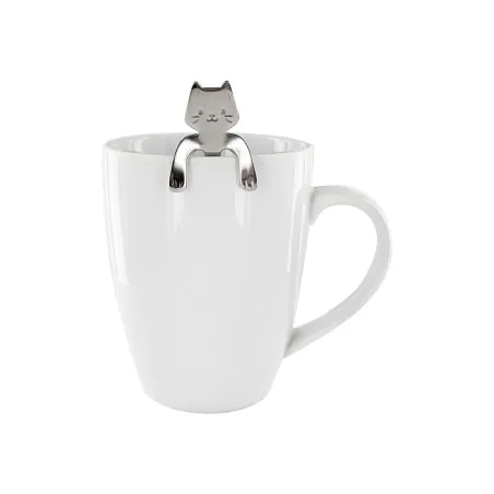 Lot de 2 cuillères chat en inox Pradel - Design ludique