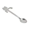 Lot de 2 cuillères chat en inox Pradel - Design ludique