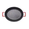 Cocotte ovale rouge en fonte aluminium - Tous feux