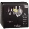 Set 4 verres gin tonic cristal 620ml - Élégance outdoor