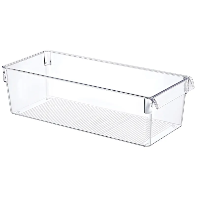 Organiseur frigo transparent 36x15x10 cm - Rangement malin