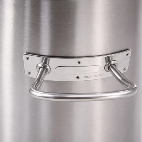 Marmite inox grande capacité 50L - diamètre 40 cm
