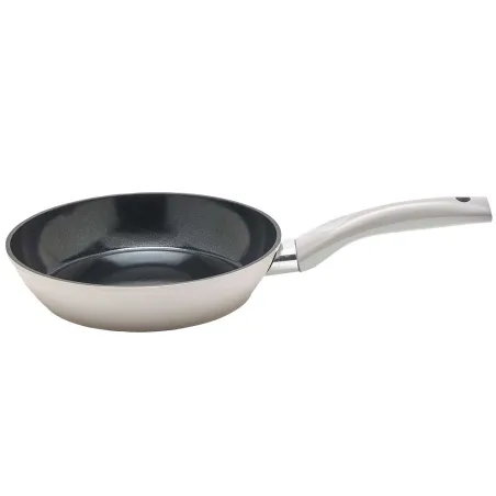 Lot 3 poêles alu forgé Ø20/24/28cm - Manche bakélite