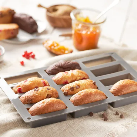 Moule silicone 12 mini cakes - Pradel France