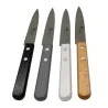 Lot de 4 couteaux office en acier inox - 19 cm