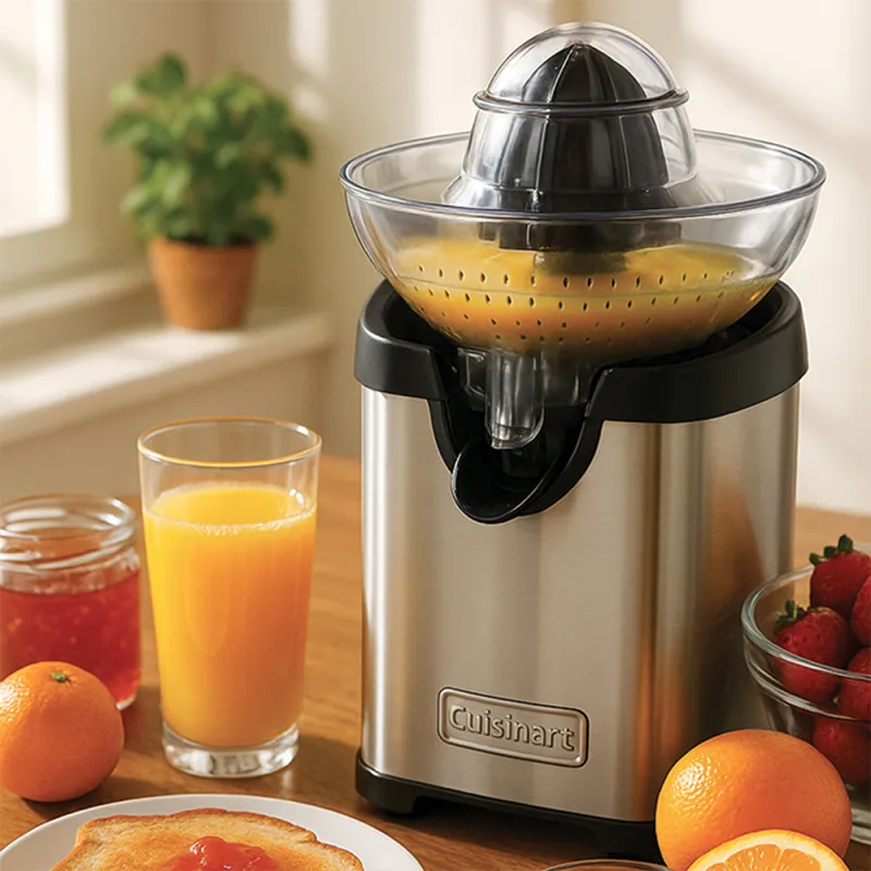 Presse-agrumes Cuisinart CCJ210E - 100W acier inox brossé