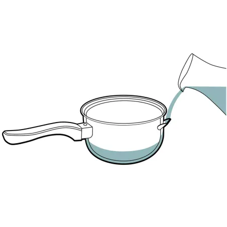 Bain-marie inox 16cm - Cuisson douce tous feux