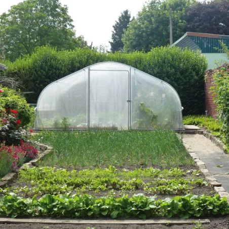 Serre jardin 5m avec aérations - Espace optimal