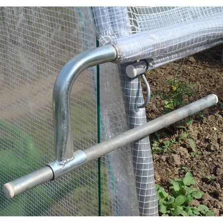Serre jardin 5m avec aérations - Espace optimal