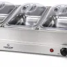 Chauffe-plat 3 bols 300W pour repas chaleureux