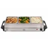 Chauffe-plat 3 bols 300W pour repas chaleureux