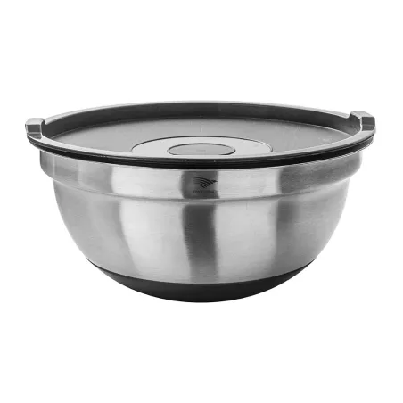 Lot de 3 saladiers empilables avec couvercles hermétiques