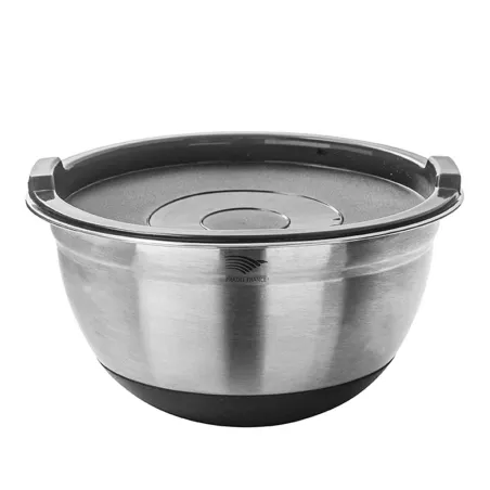 Lot de 3 saladiers empilables avec couvercles hermétiques