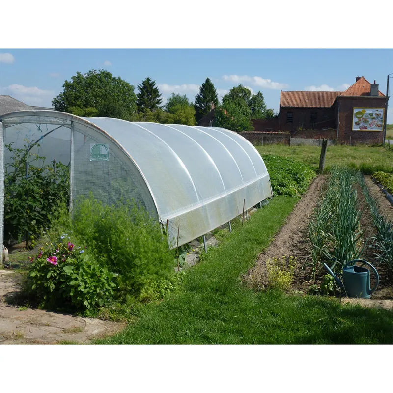 Mini serre jardin 3,70 m avec aération latérale