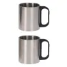 Bouteille isotherme inox 1L + 2 tasses 180ml - Chasse & Élevage