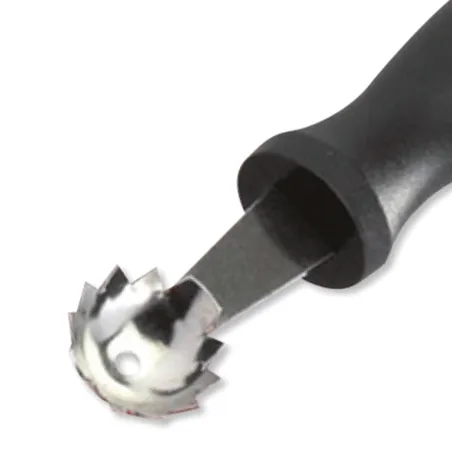 Équeuteur à tomates ergonomique en acier inox