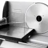Trancheuse semi-pro Ø190 mm pour viandes et fromages
