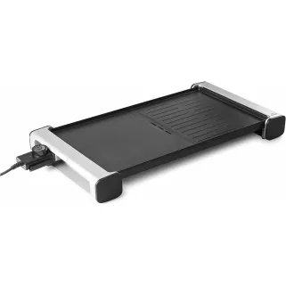Plancha Grill 1800W - Double cuisson 61x32,5cm