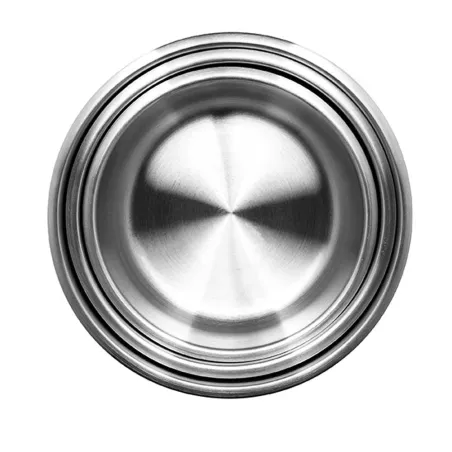 Lot 3 casseroles inox à manche amovible 16-20cm