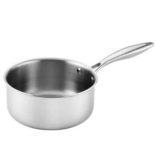 Casserole Tri-Ply 20cm - Acier 18/10 pour élevage et jardin