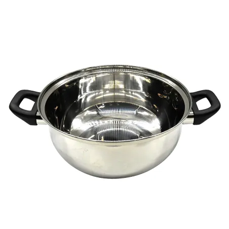 Friteuse inox 3L - Cuisson parfaite pour tous feux