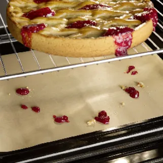 Feuille de protection four - Anti-encrassement 33x45 cm