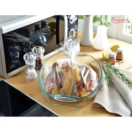 Sachets de cuisson micro-ondes x50 - Gain de temps